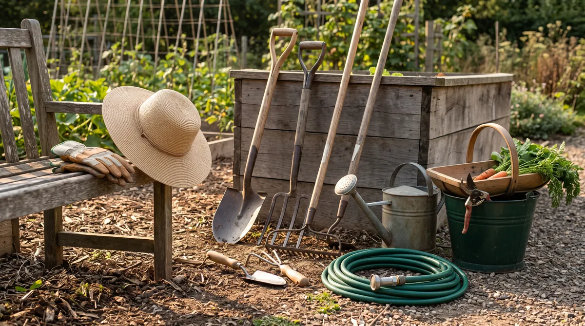 Here are all of the gardening tools you need to start with.