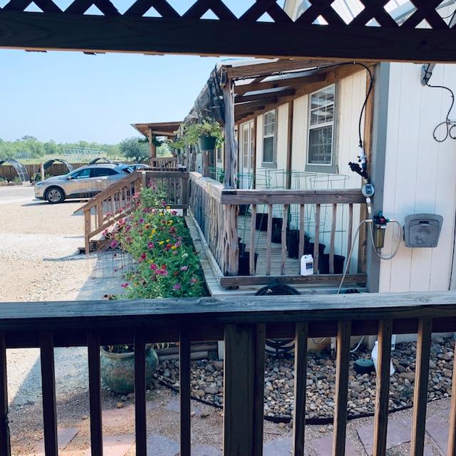 Farm Store photo taken from gazebo.