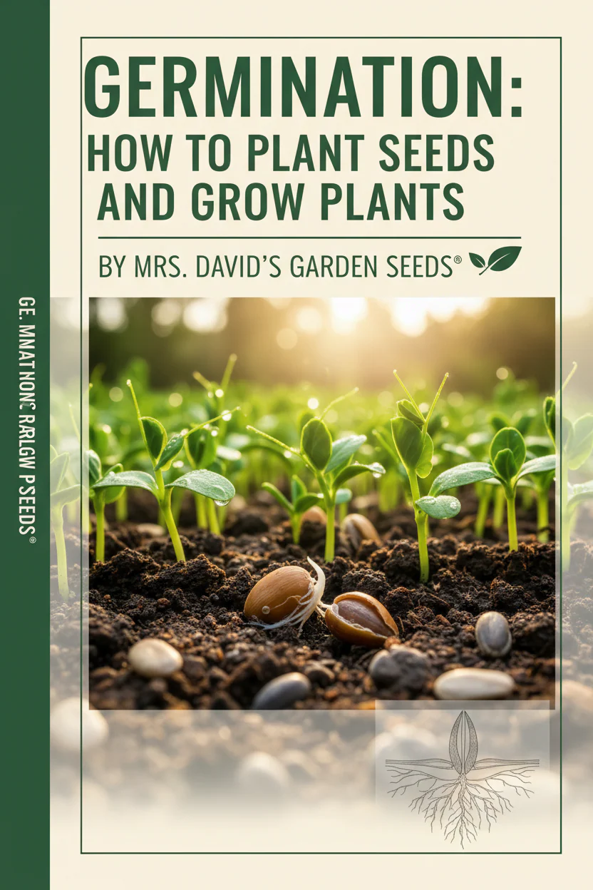 This is the book cover for my short booklet on germination.