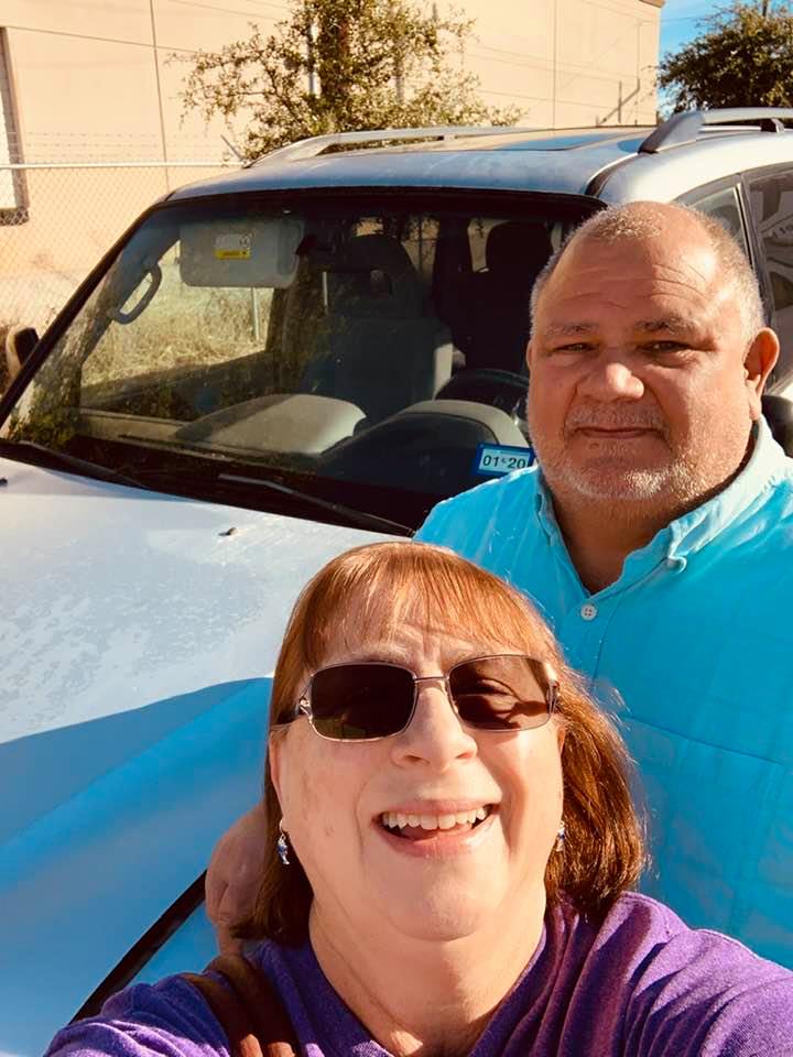 Juanita and David say goodbye to their SUV of almost 18 years. They got their money's worth!