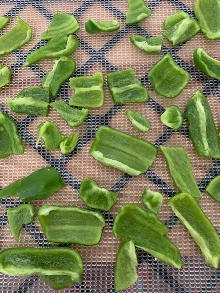 Fresh bell peppers have an amazing flavor.