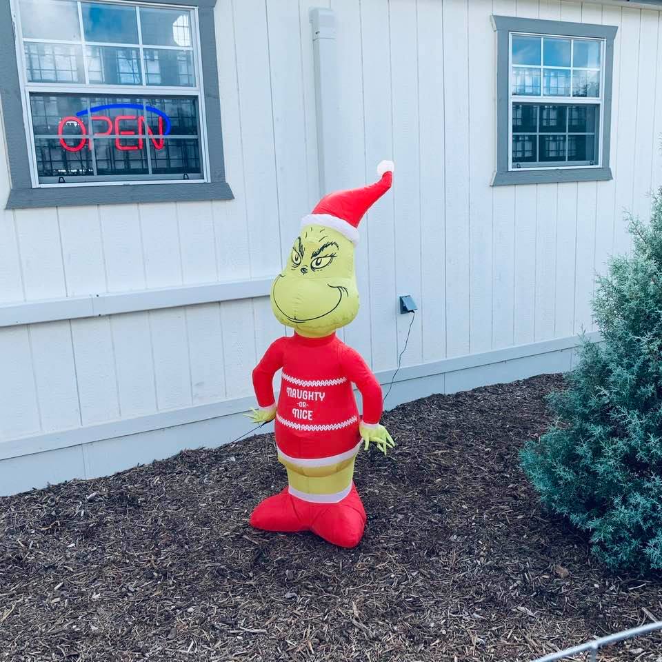 The Grinch is trying to be grinchy!