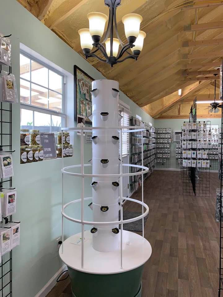 Many months later, we received the grow lights. At that point, one of our employees tried to put them inside the grow tower where the water is. He is no longer with us.