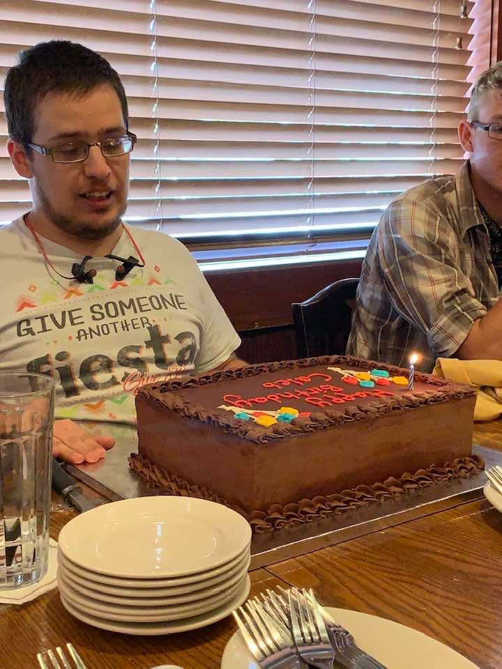 Happy birthday to Caleb at Salt Grass. You can see part of our newest team member, Dawson. Welcome, Dawson! Happy birthday to Caleb at Salt Grass. You can see part of our newest team member, Dawson. Welcome, Dawson!