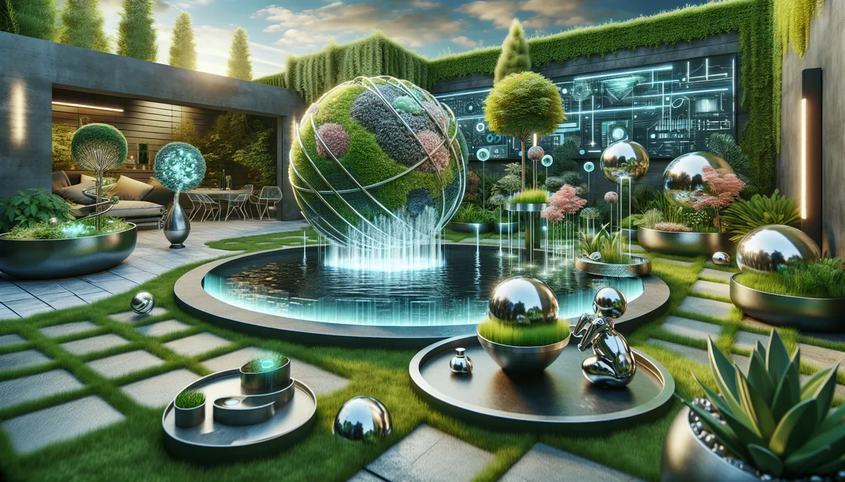 This hortifuturism reminds me of something you would see at Epcot in Florida.