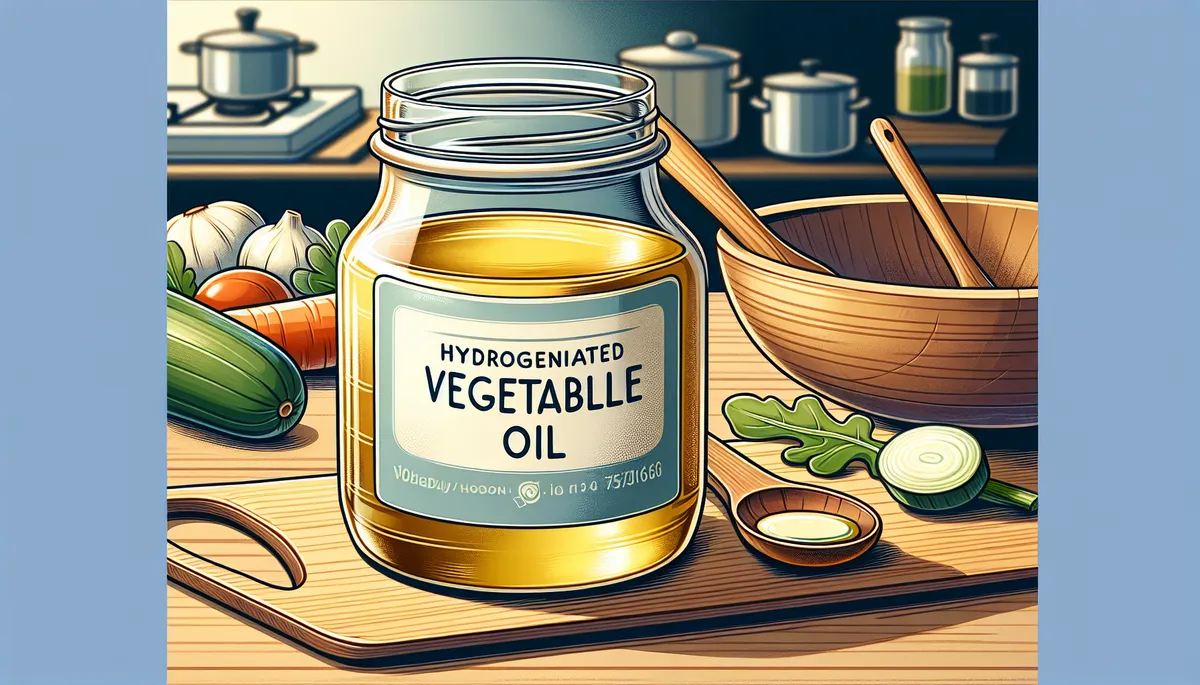 Do not eat things made with hydrogenated vegetable oil.