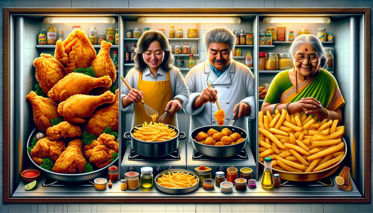 More cooks making foods in hydrogenated vegetable oil.