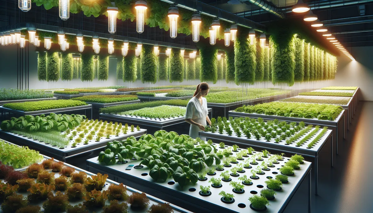 Hydroponics can be done on a much smaller scale in a basement or a spare room in your home. You don't need a warehouse. Hydroponics can be done on a much smaller scale in a basement or a spare room in your home. You don't need a warehouse.