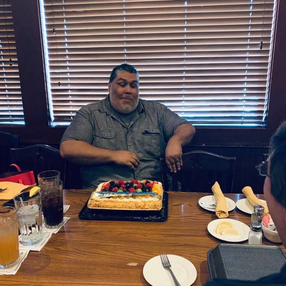Today we celebrated Jay. He picked out a beautiful tres leches cake with gorgeous fruit. It was delicious. Happy birthday to  Jay, our Production Manager.