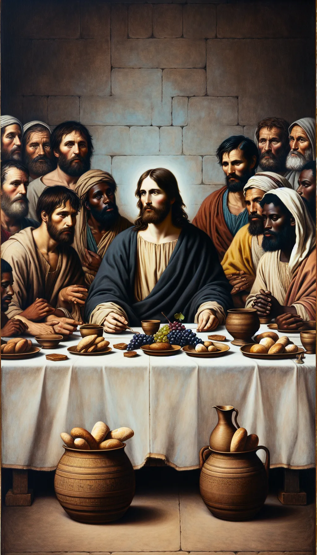 Today is Maundy Thursday, the day of the Last Supper.