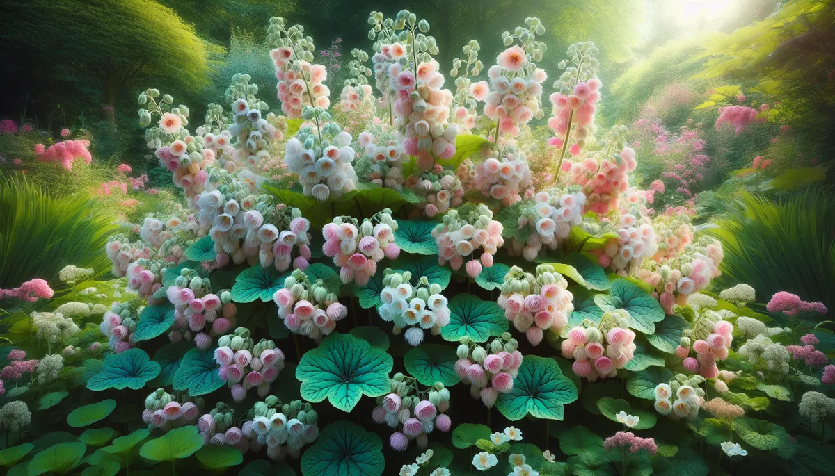 The marshmallow plant is part of the Malvaceae family.