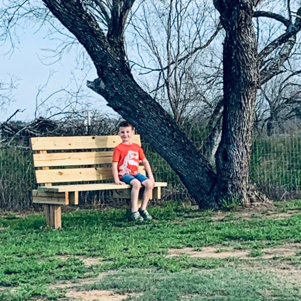 I took Max out in the back 40 to see the next door neighbor's pig. He loved it. Happy New Year wishes to all!