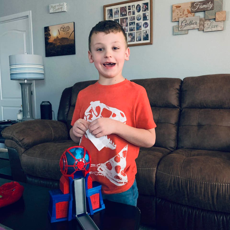 Max had a great time playing with his new Paw Patrol toys and watching his new Paw Patrol movie.
