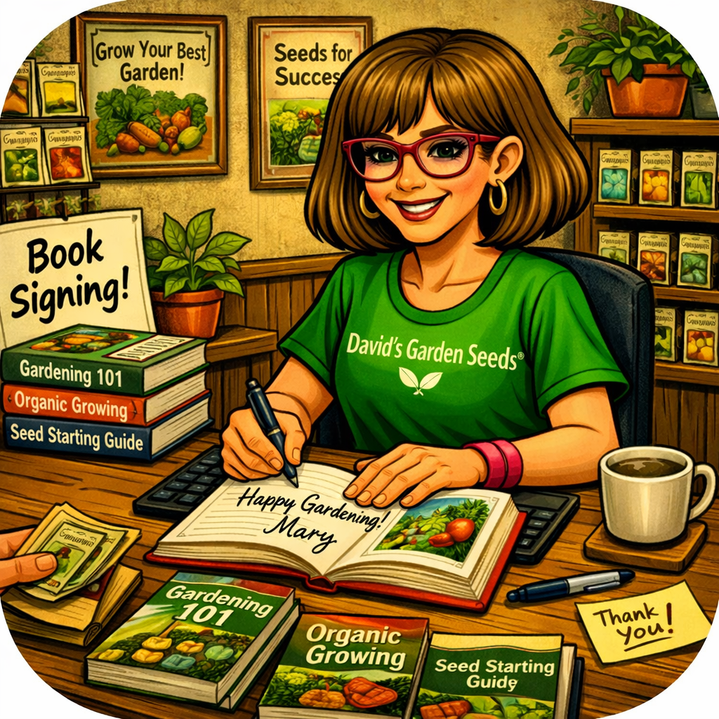 AI's version of me signing books. I look pretty good, right?