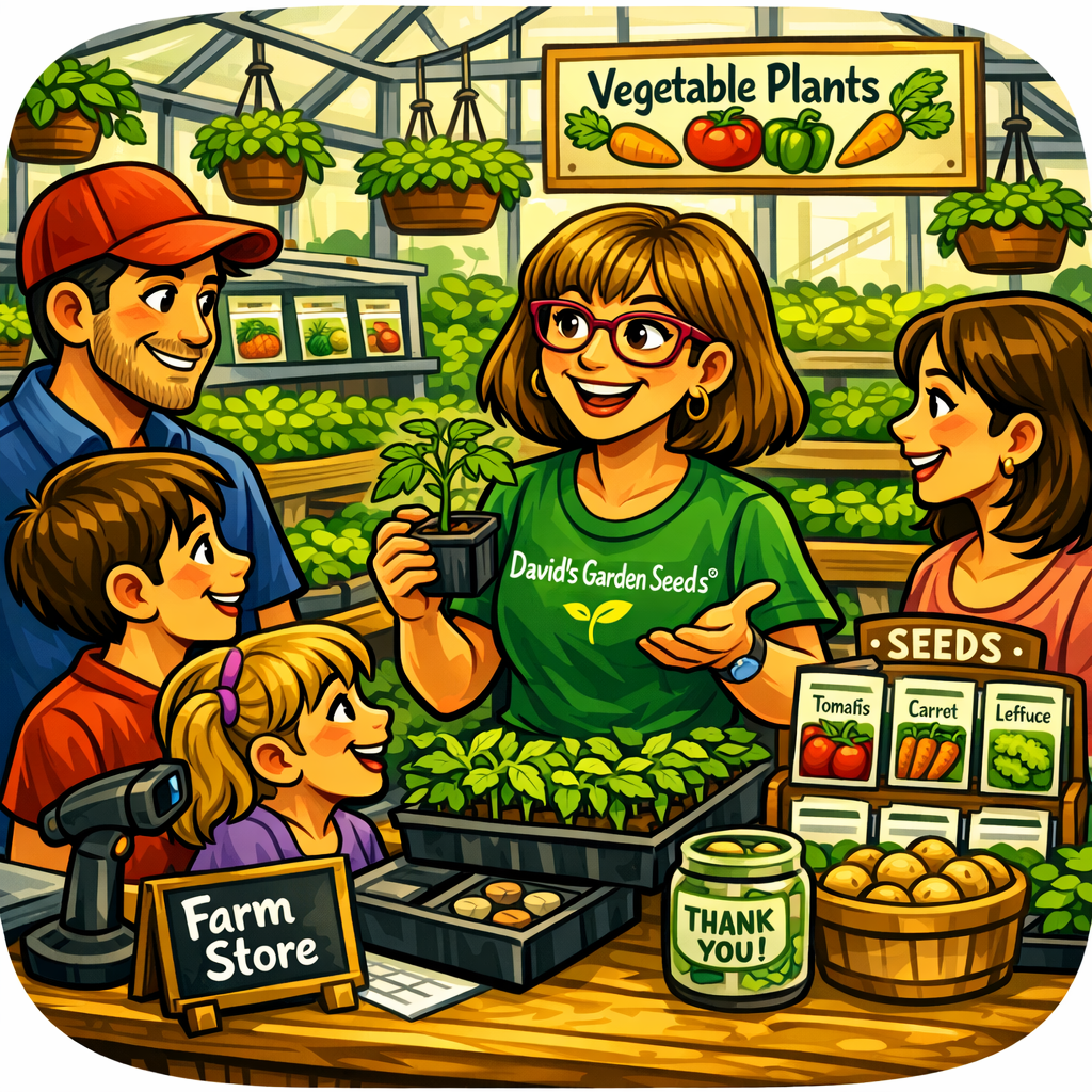 Customers love to chat about their gardens and ask which of our plants and seeds will do well for them. I enjoy sharing the info I have about gardening.