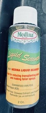 This is Medina Seaweed Fertilizer.