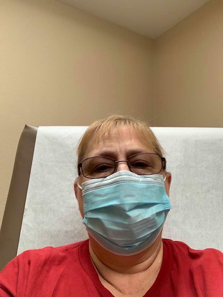 I am waiting in the exam room for the doctor to make my toe hurt...it was healing up so well.