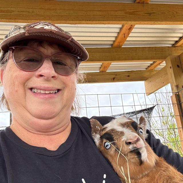 George and me this morning.