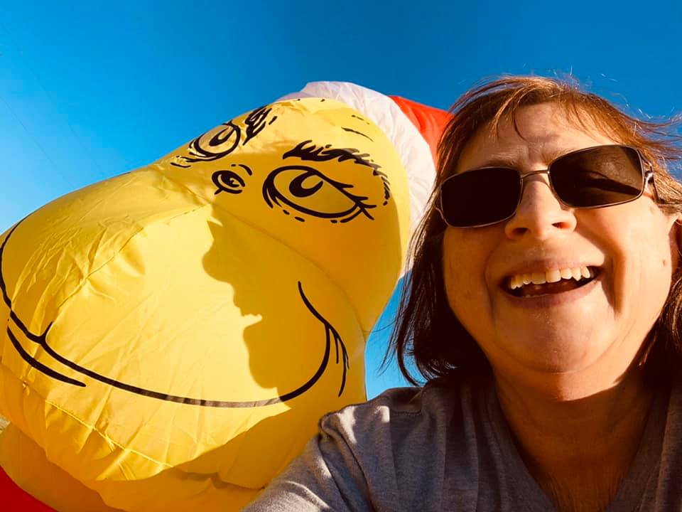 The Grinch visiting the farm.