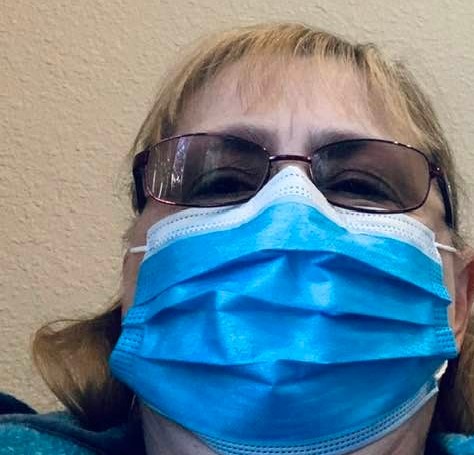 Here I am at the podiatry office, ready to have part of my toenail permanently removed since it continues to be ingrown. Fun times.