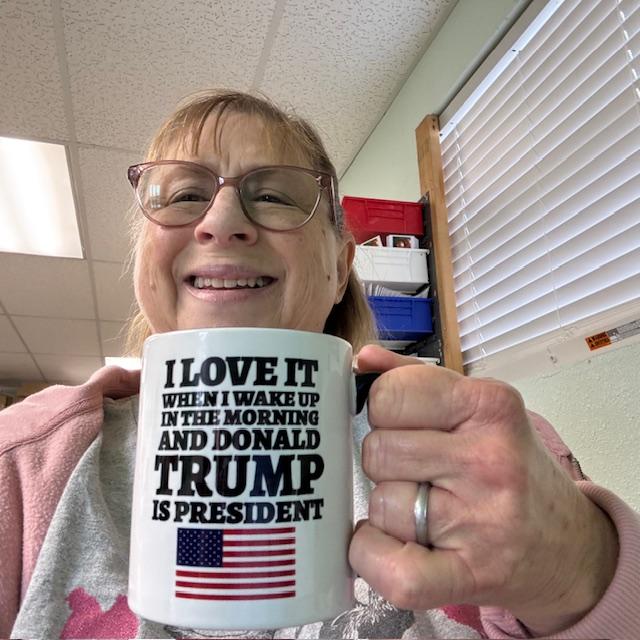 Good morning from Fulfillment. This is for all of those who are angry with me because I voted for Trump. He is doing an amazing job. Good morning from Fulfillment. This is for all of those who are angry with me because I voted for Trump. He is doing an amazing job.