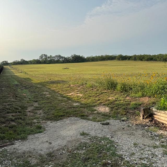 Here is the field all mowed and looking good.