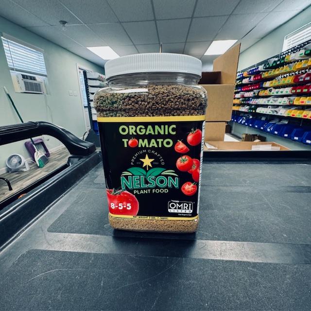 We got this Nelson plant food at the Tomato Conference, another of the many organic fertilizers for the garden that will help you. We got this Nelson plant food at the Tomato Conference, another of the many organic fertilizers for the garden that will help you.