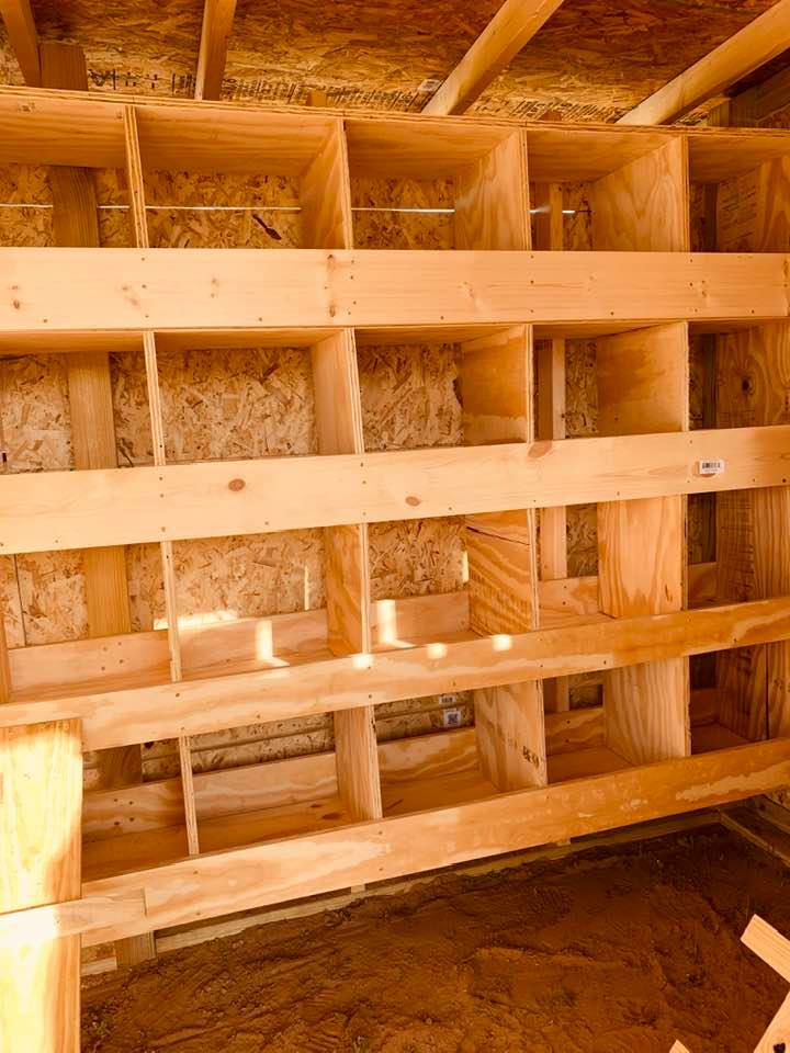 20 nesting boxes!
