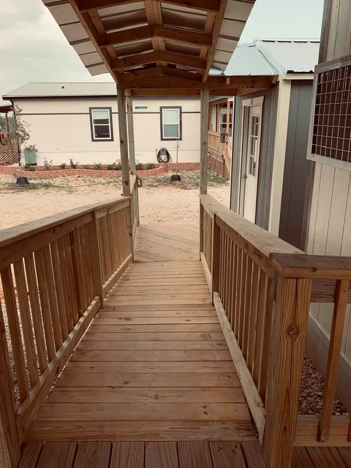 Another photo of the finished walkway. You can see our rose garden in front of our home straight ahead. Another photo of the finished walkway. You can see our rose garden in front of our home straight ahead.