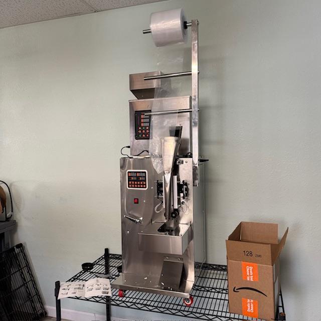 This new seed machine takes single rolls of plastic wrap and David could not find them anywhere, just double wrap...