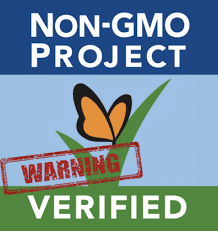 This is the Non-GMO Butterfly logo to look for signifying the food product it is on  is not bioengineered food.