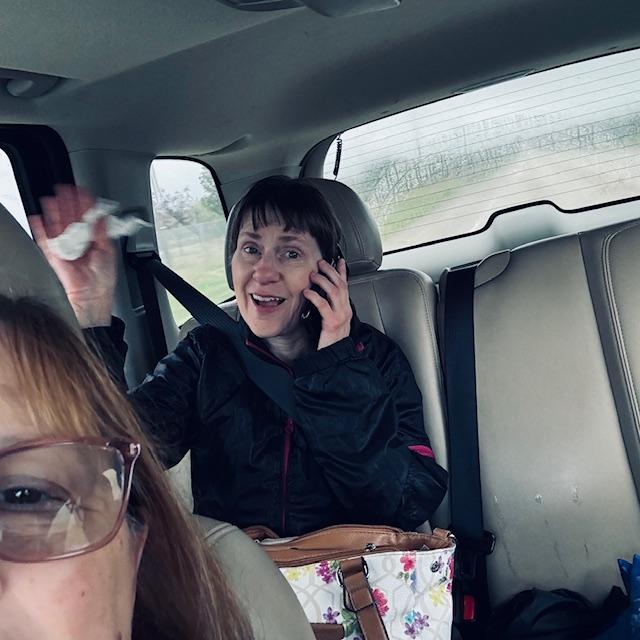 This is my sister, Norma, visiting for the first time. I have invited her to come for years. She finally said yes. This is my sister, Norma, visiting for the first time. I have invited her to come for years. She finally said yes.