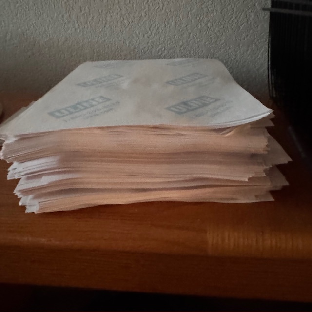 This is about half of the orders we have to fill. Some are already out in Fulfillment and there are more that I just printed from the website. These will keep us busy for days. This is about half of the orders we have to fill. Some are already out in Fulfillment and there are more that I just printed from the website. These will keep us busy for days.