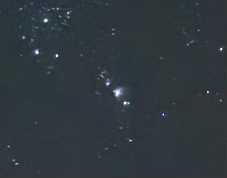 Closeup of Orion's Nebula. It is really nice detail.
