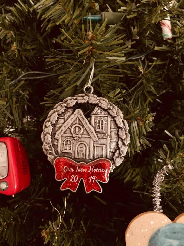 We bought our new home in 2019. Here is our new home ornament. Christmas decorations can be so much fun. We bought our new home in 2019. Here is our new home ornament. Christmas decorations can be so much fun.