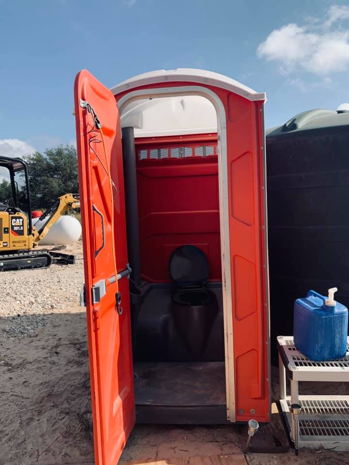 The outhouse is close to our shed shack. I sure hope we can get rid of it soon.