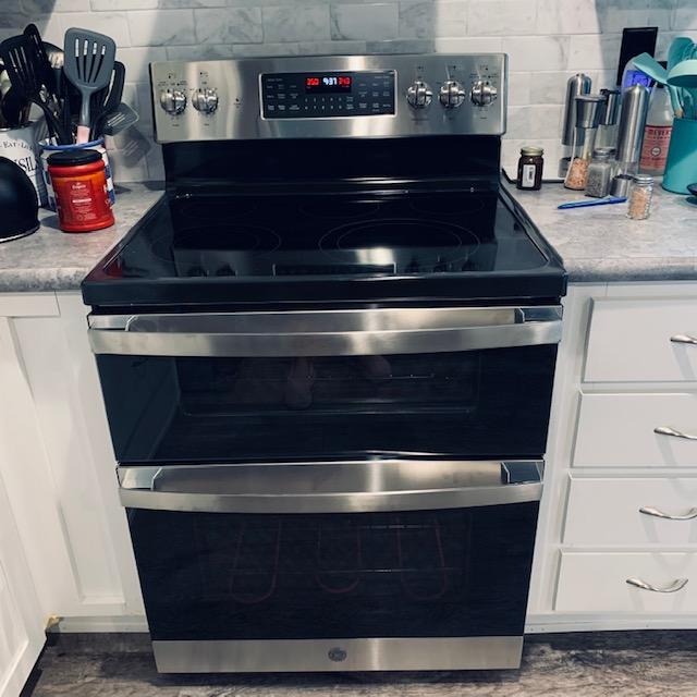 Here is my new double oven.