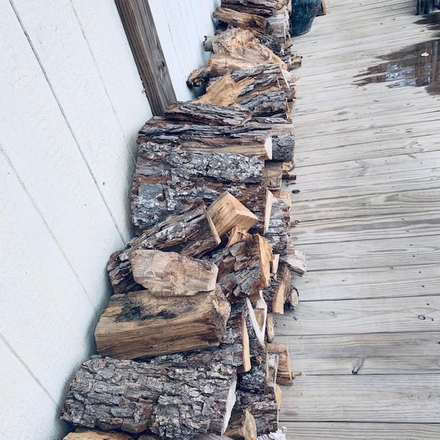 We have a lot of pecan firewood on the Farm Store porch. It is for sale for $1.25 per stick, perfect for your fall and winter firepits. Come get some!