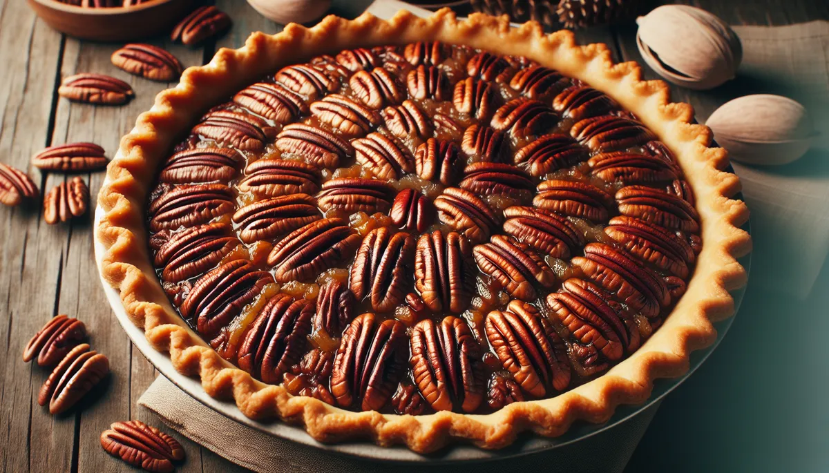Texas pecan pie is David's favorite. I made my first one back in 1987 for Christmas, the same year we got married.