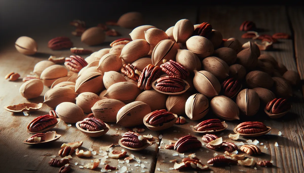 Texas pecans are delicious in baked goods like cookies, pies, cakes, and breads. They also make a great tasting snack all by themselves.