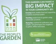 peoplesgardensign peoplesgardensign