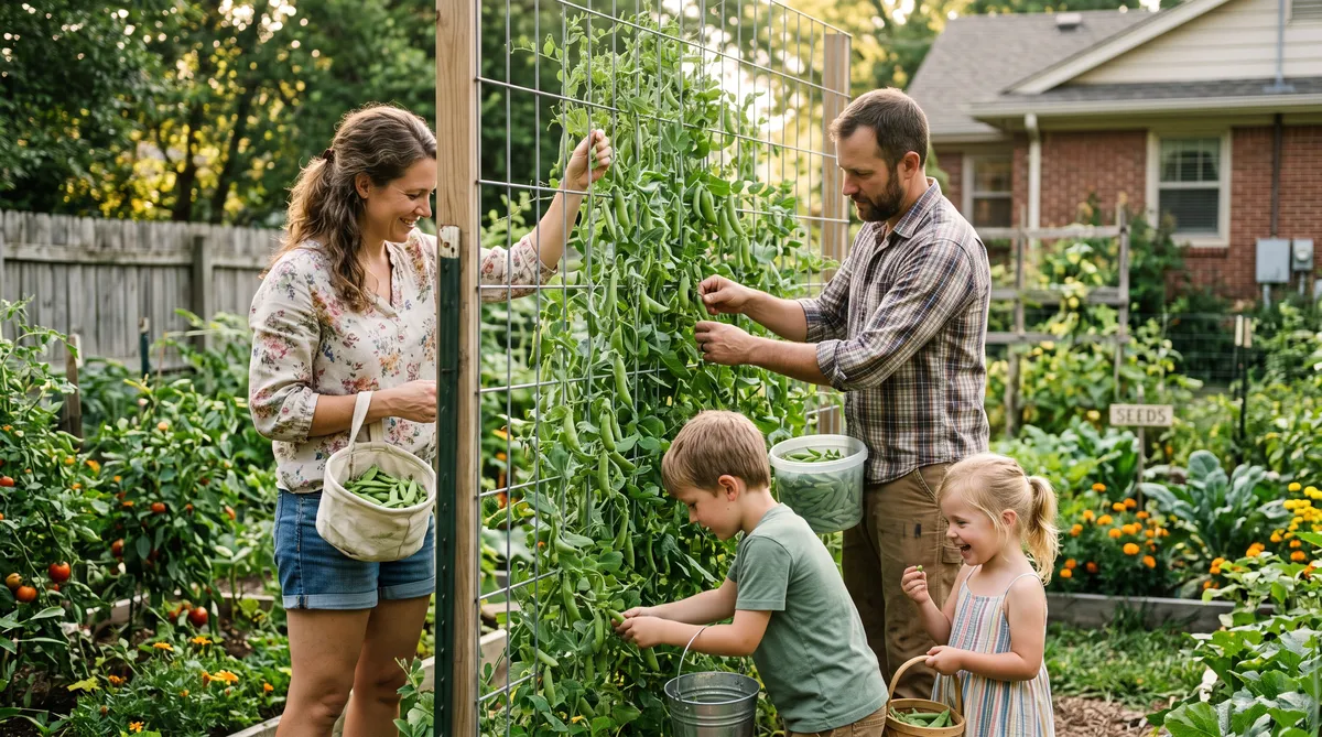 Get the whole family out in the garden. Teach them what they should know.