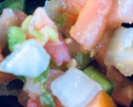 Pico de gallo is so tasty with meats, in fajitas, on tacos, as a dip with chips...