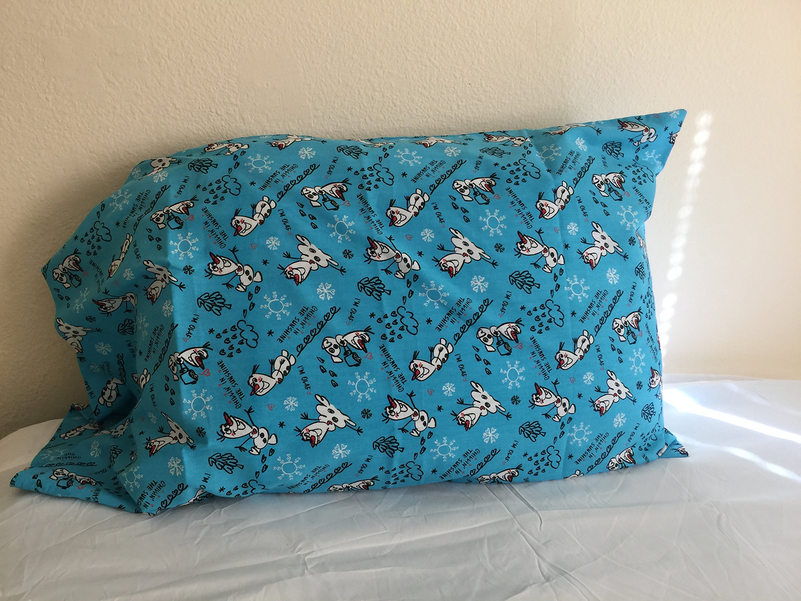 A simple pillowcase that I made from one yard of cotton. This is a great beginner project so you can learn to sew. A simple pillowcase that I made from one yard of cotton. This is a great beginner project so you can learn to sew.