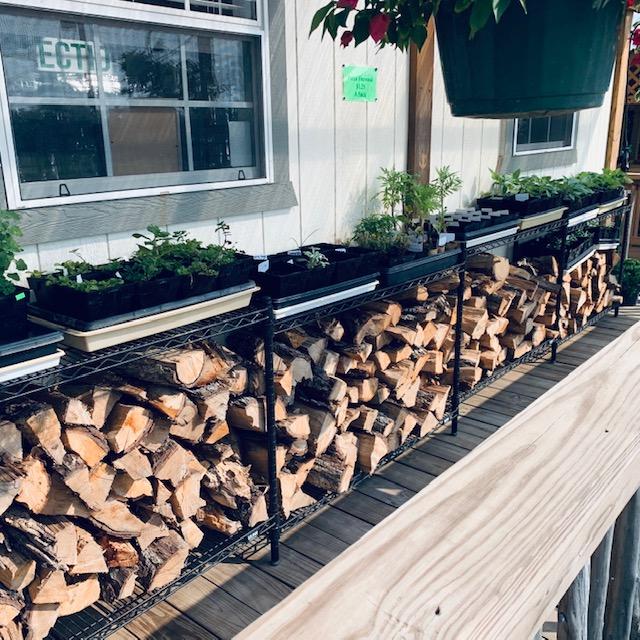 Planting herbs is something we do a lot. We sell herb plants every week in the farm store.