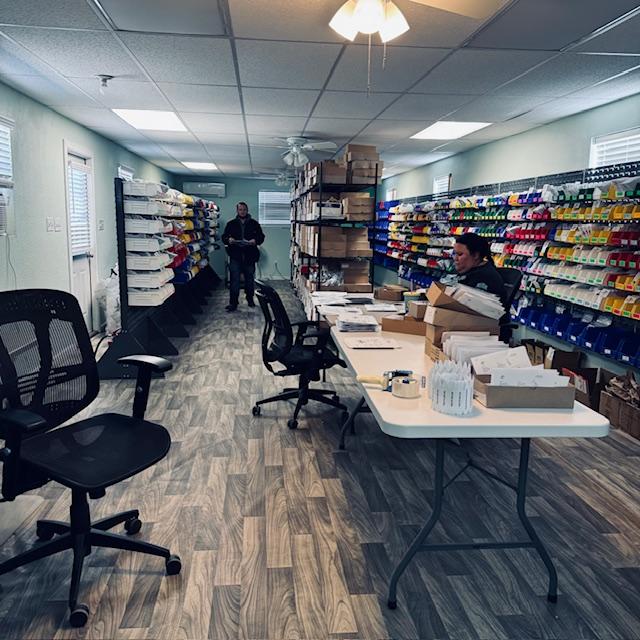 Pulling seeds and filling orders is a whole team event now.