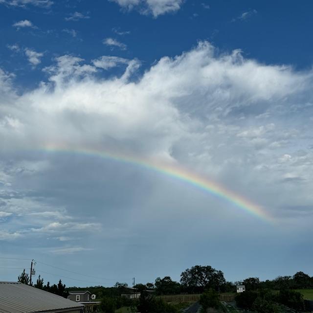 This rainbow is from yesterday evening but shows a part of our farm so I thought it would be good to start the page about our sixth year on the farm.