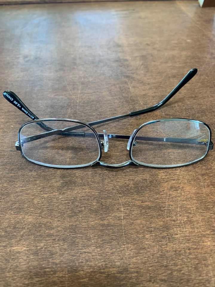 These random glasses were placed on a chair on our back deck today. Our business was closed for the holiday and we had no company. The contractor says they are not his or his helpers'. These random glasses were placed on a chair on our back deck today. Our business was closed for the holiday and we had no company. The contractor says they are not his or his helpers'.