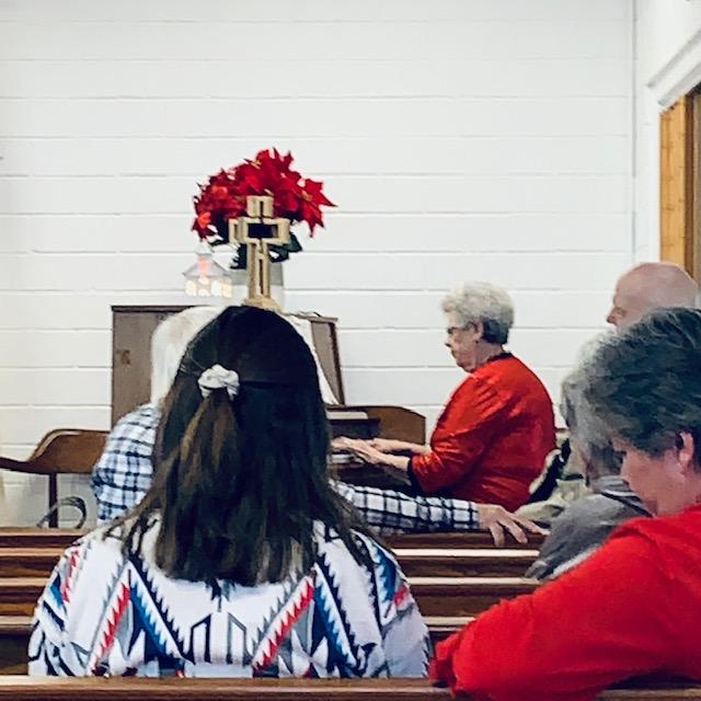 Here is Ruth Anne playing some beautiful Christmas hymns on the piano at church. She blessed the entire congregation by sharing her musical talent with us on Christmas morning!