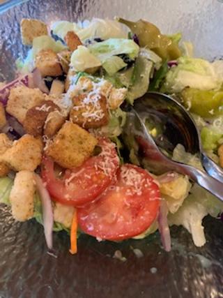 Delicious Olive Garden salad.